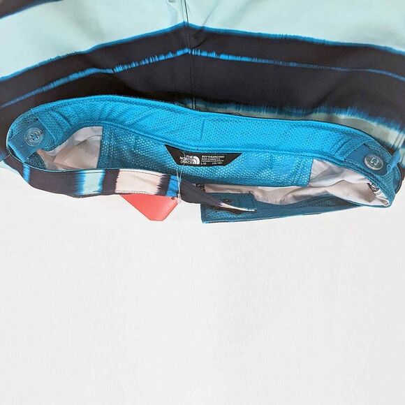 The North Face Boys Amphibious Hiking Shorts Large Blue Stripes - Picture 4 of 7